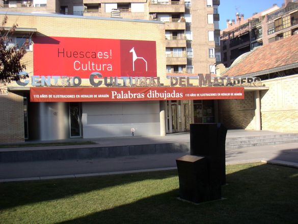 Vista del Centro Cultural del Matadero de Huesca