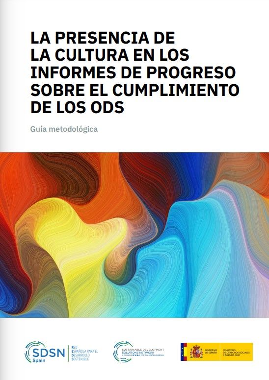Portada de la publicación cultura y ods